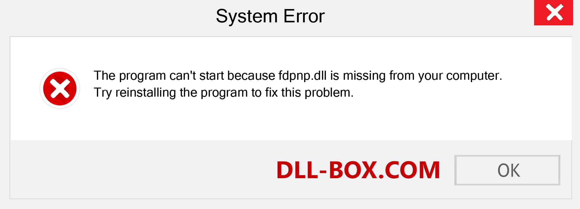  fdpnp.dll file is missing?. Download for Windows 7, 8, 10 - Fix  fdpnp dll Missing Error on Windows, photos, images